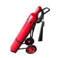 Wheeled 24kg durable gas cartridge CO2 fire extinguishers